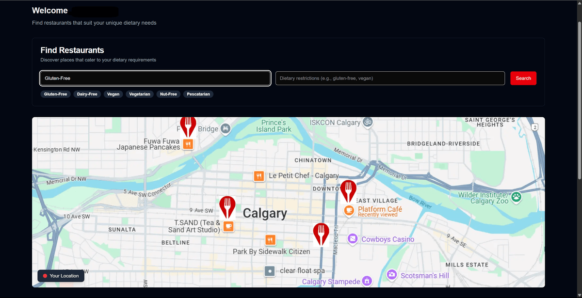FindBite App Demo - Restaurant Discovery